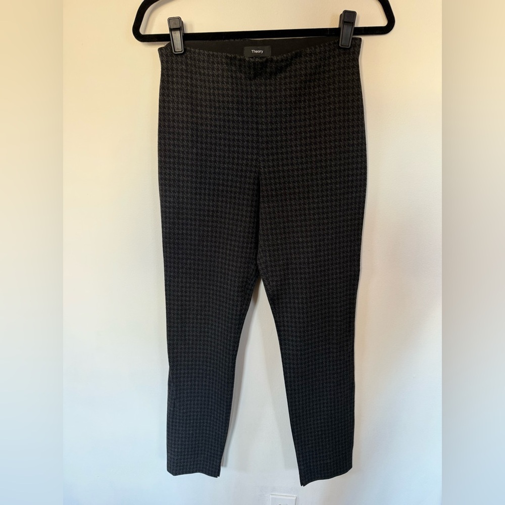 Theory houndstooth leggings